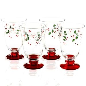 Pfaltzgraff Winterberry Water Goblets